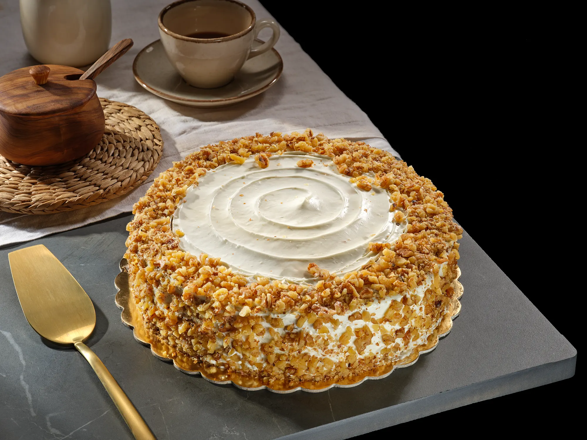 Goldenharvest Food Cakes — commercial food photography by Stephen Galea, Malta